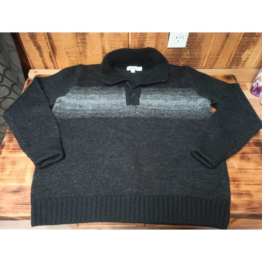 Calvin Klein‎ Knit Sweater Men's XL Black